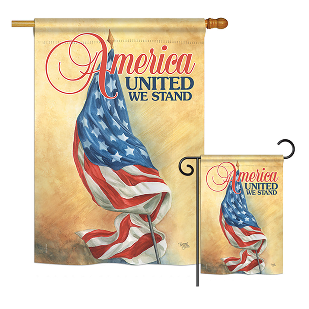 Lucida Double Sided Polyester Independence Day Garden Flag The Holiday Aisle®