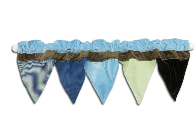 Aradhya Cotton Striped Pointed Window Valance