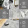 Oriental Machine Washable Rug Non-Slip Area Rug for Living Room Low-Pile Rug Indoor Floor Cover Floral Rug for Bedroom Dining Room Hallway Kitchen Office
