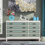 8-Drawer Accent Chest Entryway and Buffet Cabinet