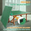 Plateau de conversion de tennis de table pliable et portable de taille moyenne de 8 pi pour jeux d'intérieur, installation et rangement faciles-121089832-121089834