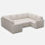 Canapé modulaire en chenille Seybert-1470483905