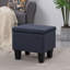 Repose-pieds de rangement rembourré 3 pièces Deiara-73895355