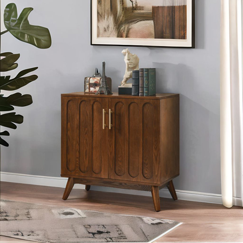 George Oliver Mid Century Storage Cabinet | Wayfair
