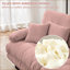 Canapé modulaire à 4 places modulaire pour salon, appartement | Chenille | Rose-1394409052