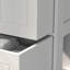 Armoire de salle de bain étroite, armoire de rangement étroite
