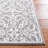 Adelaida Ikat Gray/Ivory Area Rug-957808213