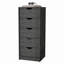 Commode H 42 po, 5 tiroirs, commode de rangement mince-1477997497