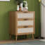 Armoire 3 tiroirs, convenant à la chambre à coucher, au salon et au bureau