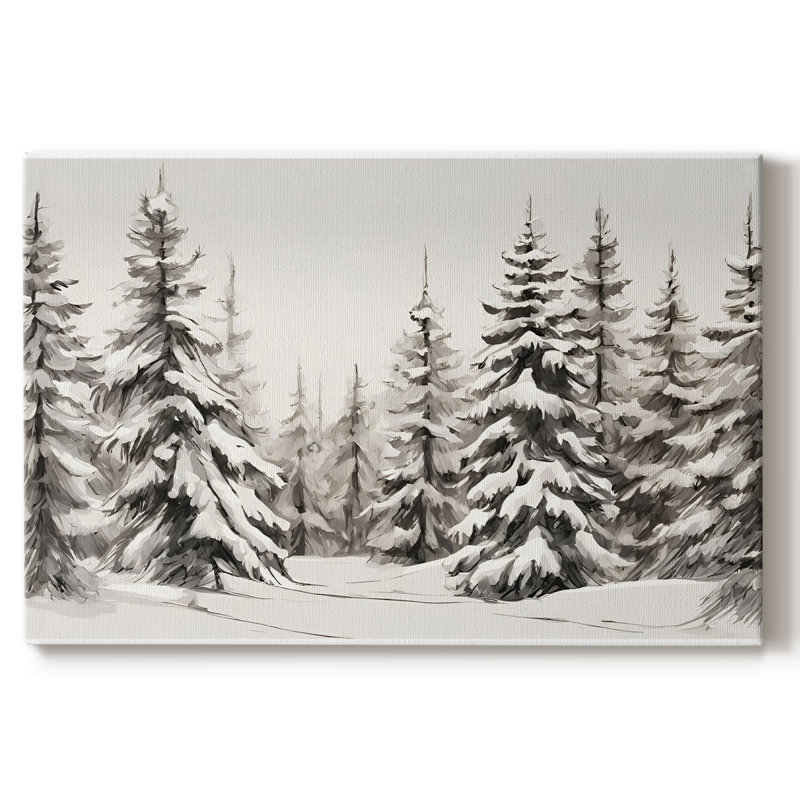 Paysage rétro - CXCII, H 33 po x l 49 po x P 1,5 po, Toile tendue