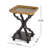 Tray Top Trestle End Table with Storage-507916014