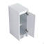 Armoire de rangement de salle de bain autoportante 36 po, portes à fermeture douce, blanc brillant, contreplaqué, emballage KD, combinaison 12 po X3 (convient pour la salle de bain, la cuisine, la salle d'étude, la chambre à coucher, etc.)