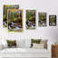 «Beautiful Autumn Forest Waterfall VI», reproduction d'art sur toile traditionnelle-1761782958-1761782966