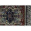 Wool Oriental Area Rug in Rust/Beige