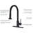 ESHOO Pull Down Kitchen Faucet with Soap Dispenser-70114402