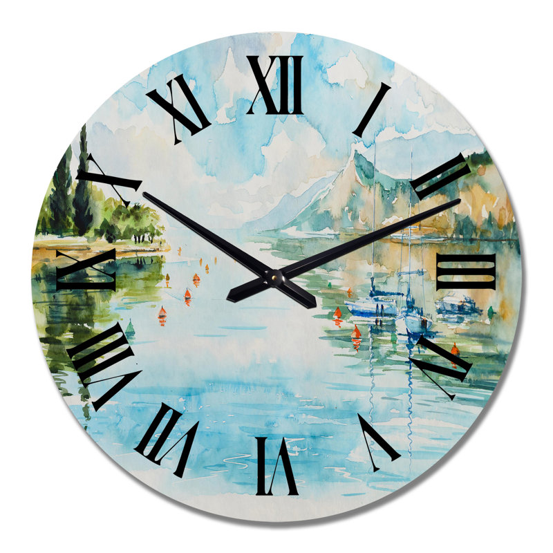Horloge murale très grande, Moyen