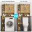 Armoire de rangement au-dessus de la toilette-1497653734