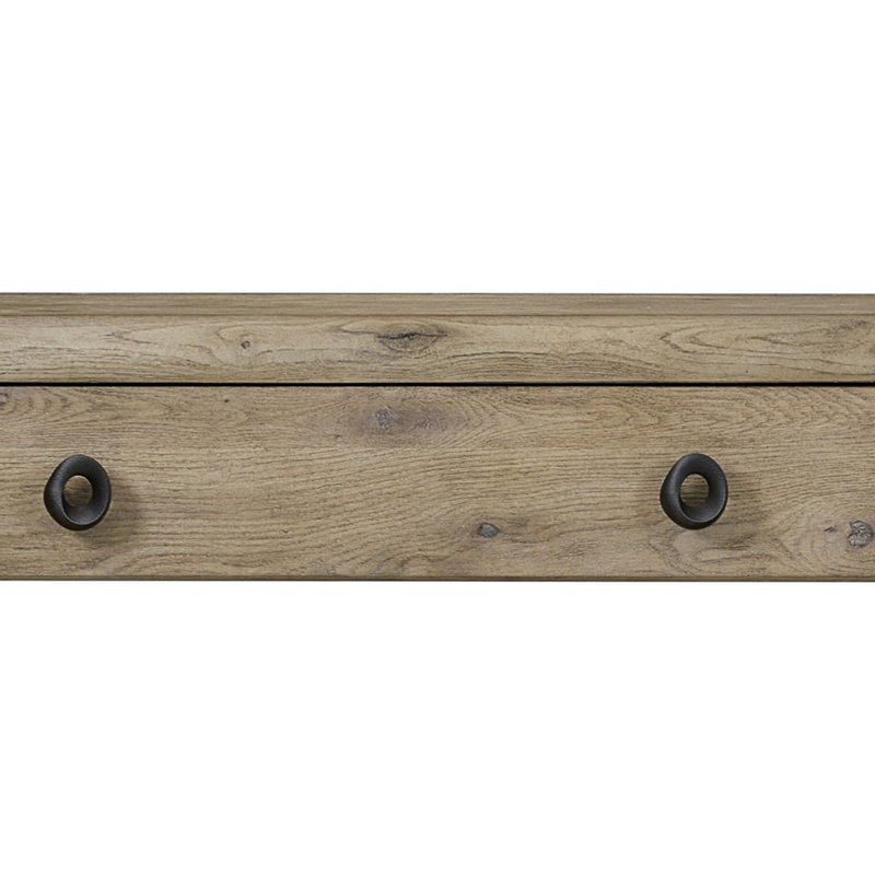 Console English Knotty Oak