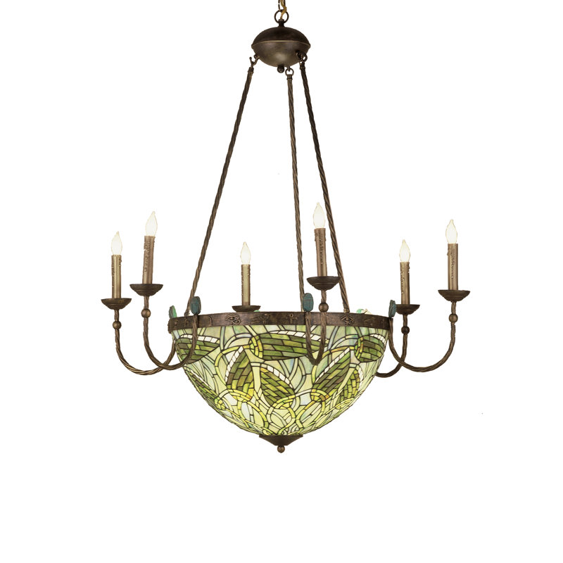 Tiffany 10 - Light Chandelier
