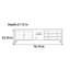 Meuble télé avec rangement français rétro-403815076