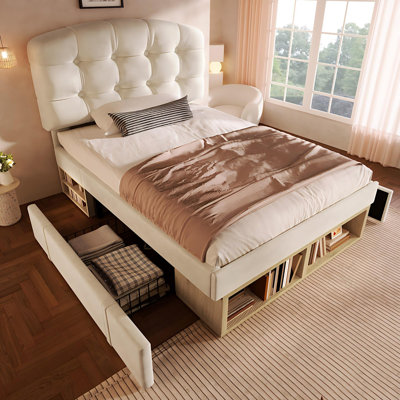 Upholstered Storage Bed