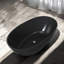 Baignoire autoportante en résine de 55 po x 30,7 po-106892950