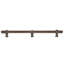 Acanthus 18 inches c.c. with 5/8 reeded center long pull Romanesque style with center brace in Oil Rub Bronze-1463575228-1463575226