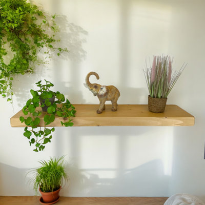 Handmade Wooden Floating Shelf