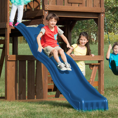 Cool Wave Slide for 4' Deck, Blue