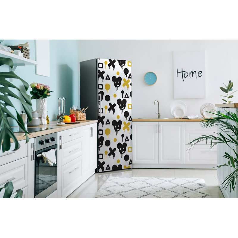 Abstract Door Decal