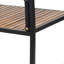 Chaise en bois et métal Bridget, ensemble de 2-339311826