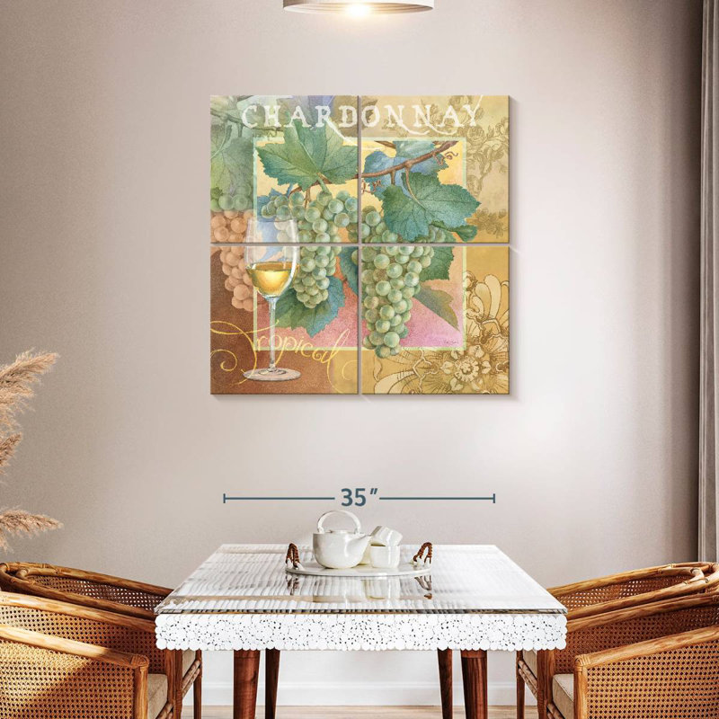 Yarlin Chardonnay Nostalgia, 38" H x 38" W
