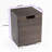 Outdoor Rectangle Fire Pit Table with Propane Tank Cover