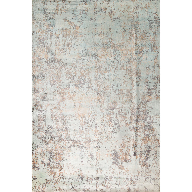 Tapis à motif abstrait all-over 7 x 10