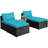 Lemington 4 - Person Patio Conversation Set with Cushions-1068063715