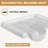 Guein Rectangle Natural Marble Tray,Namib Fantasy
