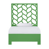 Silas King Platform Bed, Light Blue