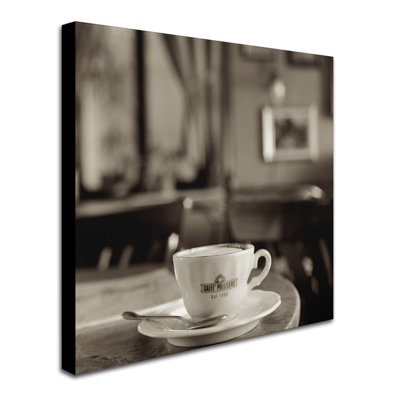 «Toscane Caffe IV» par Alan Blaustein, reproduction de photo sur toile tendue