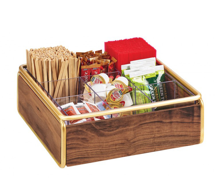 Cal-Mil Condiment Holder, Brass