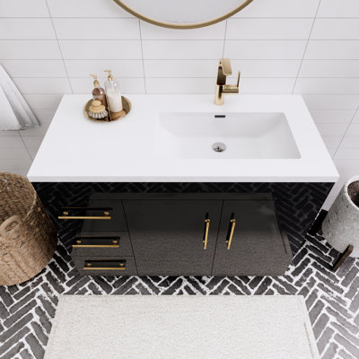 Meuble-lavabo simple l 42 po