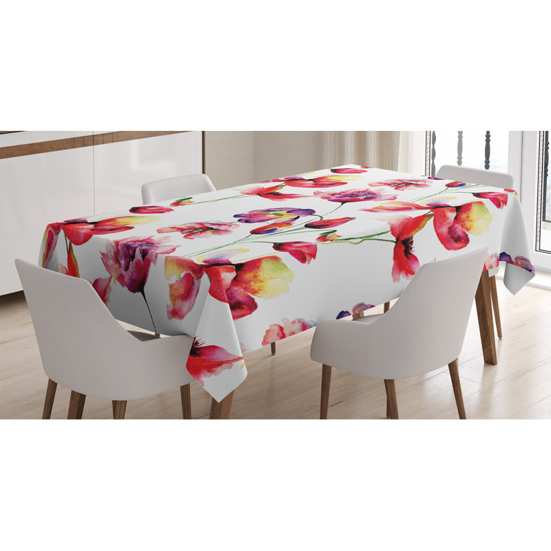 Tulip Tablecloth, 84" L x 60" W