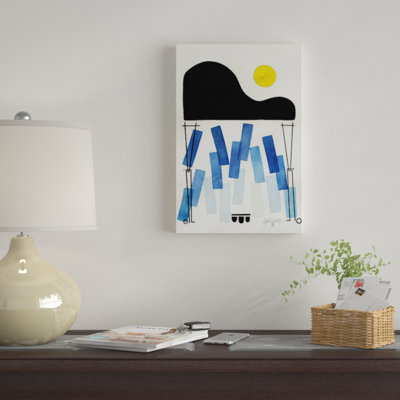 «Blues Notes» par Antony Squizzato - impression sur toile tendue