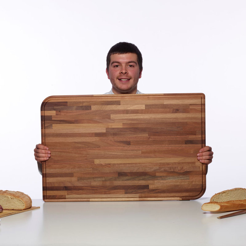 Legnoart Grand Gourmand Walnut Chopping Block, 30" x 16"
