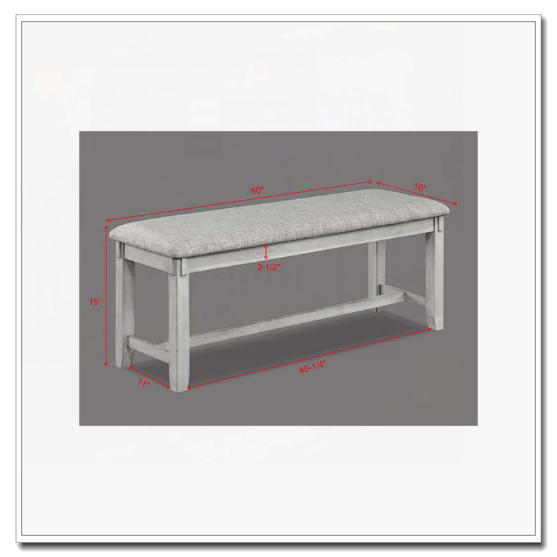 Banc de salle à manger rembourré