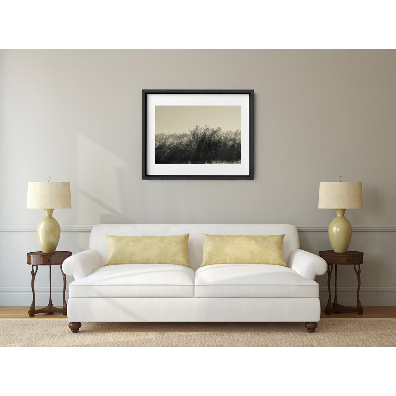 The Summer Wind Print by Joseph Regan, Black, 26" H x 36" W x 0.75" D