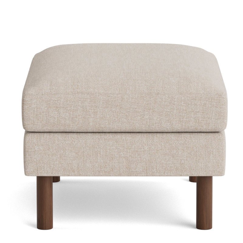 Laguna Ottoman, Performance Weave - Natural