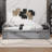 Twin Platform Bed with Trundle-980153850