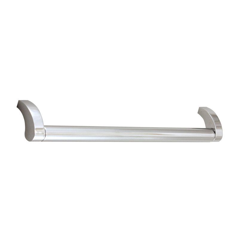 Poignée barre Circa Center to Center, Chrome poli, 8"