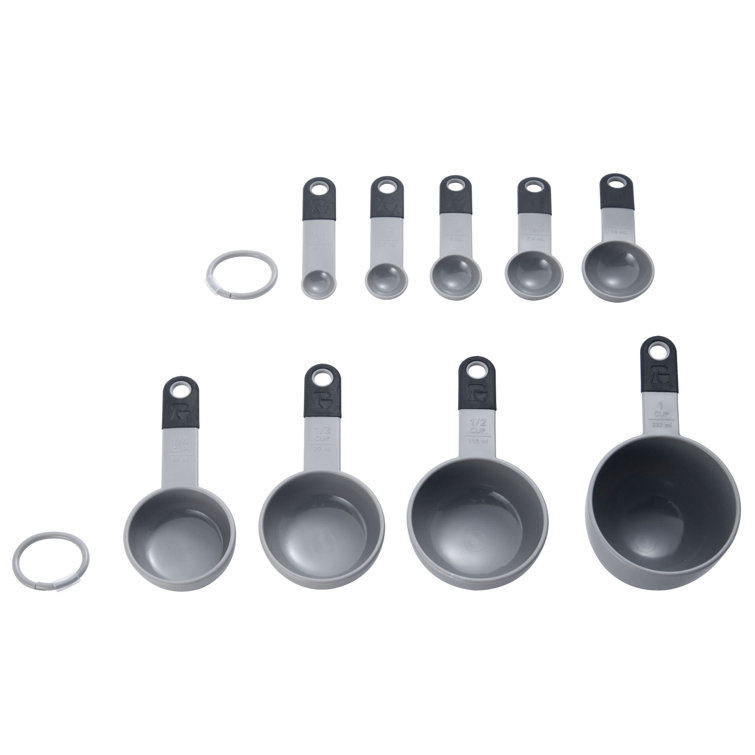 New KitchenAid Measuring Cups & Spoons Choose Aqua Red Black White