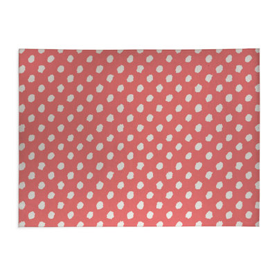 Grunge Dot Low Profile Kitchen Mat